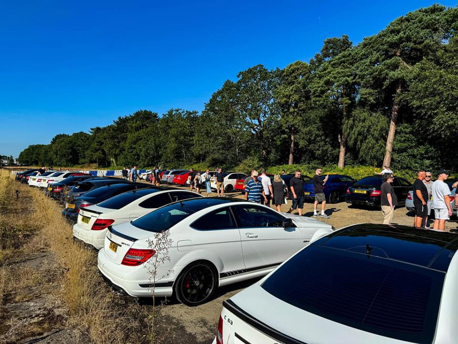 C63 South East Owner's Club cars and coffee