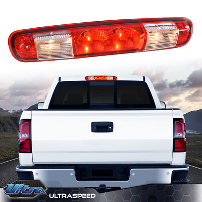 #ad Fit For 07 14 Silverado Sierra High Mount 3rd Brake Light Cargo Combination Lamp $21.12