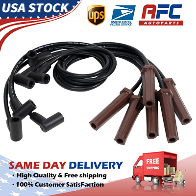 #ad High Spark plug wire for Buick Chevrolet Oldsmobile C849 DR39 D555 GN10123 $27.25