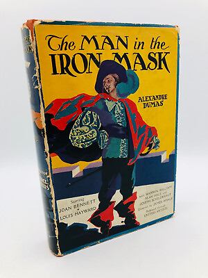 #ad The Man in the Iron Mask Dumas circa 1939 Grosset amp; Dunlap Photoplay Ed HC DJ $100.00