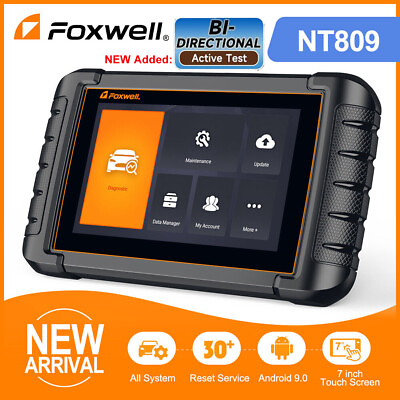 #ad Foxwell NT809 Full System Car OBD2 Scanner ABS SRS TPMS Code Reader Diagnostic $329.99