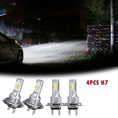 #ad 4x H7 140W 16000LM LED Headlights Hi Lo Beam Kit For VW Jetta 05 18 Passat 01 16 $12.75