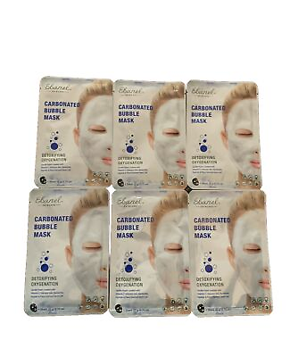 #ad Ebanel 6 Pack Carbonated Bubble Clay Mask Deep Cleansing Face Mask for Acne New $7.99