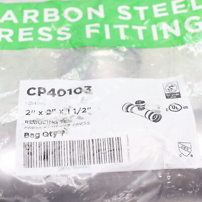 #ad #ad Streamline Press Tee Reducing Carbon Steel 2quot; x 2quot; x 1 1 2quot; CP40103 $48.21