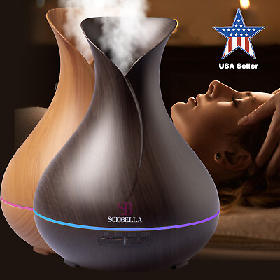 #ad Essential Aroma Oil Diffuser for Large Room Ultrasonic Aromatherapy 500 ml $23.99