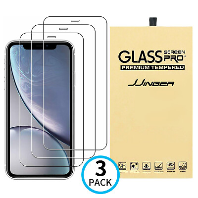 #ad 3X Tempered Glass Screen Protector For iPhone 15 14 13 12 11 Pro Max X XS XR 8 7 $2.75