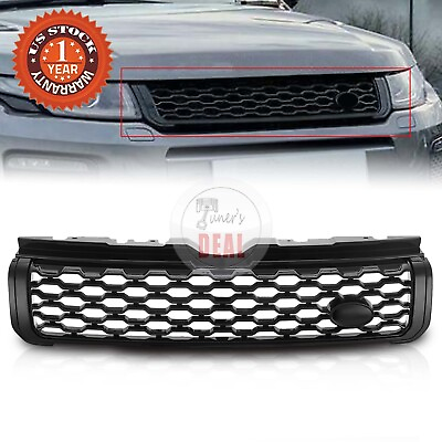 #ad For Range Rover Evoque 2012 2018 2019 Gloss Black Front Grille Dynamic Grill $82.69