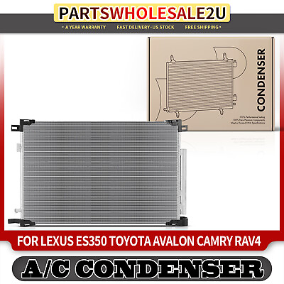 #ad AC Condenser w Receiver Drier amp;Bracket for Toyota Camry RAV4 Avalon Lexus ES350 $60.99