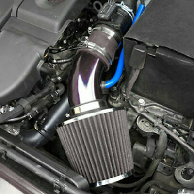 #ad Car Cold Air Intake Filter Alumimum Induction Pipe Power Flow Hose System Kit US $38.98