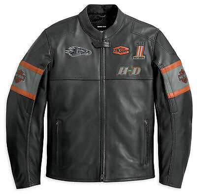 #ad #ad Mens Harley Davidson Screaming Eagle Motorcycle Motorbike Cowhide Leather Jacket $160.00