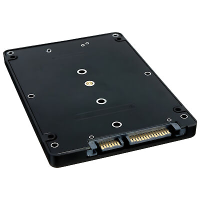 #ad 2.5 Inch SATA to M2 NGFF SSD Enclosure Converter Internal External Adapter M.2 $6.29