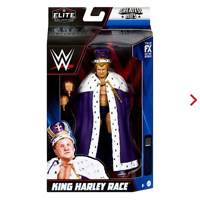 #ad King Harley Race WWE Mattel Elite Greatest Hits Series #2 Wrestling Figure $28.99
