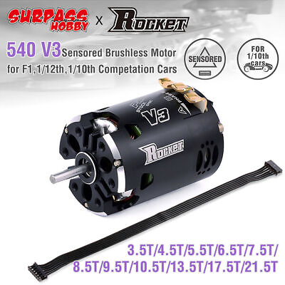 #ad Surpass Hobby Rocket 540 Brushless Motor For Modified Competition 1 10 1 12 Car $52.20