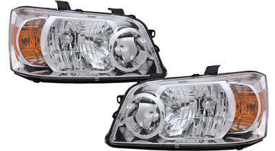#ad Left Driver And Right Passenger Side Headlights Fit 07 Toyota Highlander CAPA $296.67