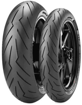 #ad Pirelli Diablo Rosso III Motorcycle Front Tire 120 70ZR17 2635200 0301 0605 $158.06