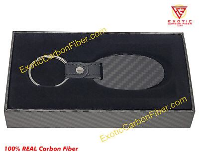 Blank Carbon Fiber Key Fob 2x2 Gloss REAL CARBON FIBER $19.99