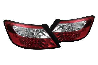 #ad Spyder Auto LED Taillights For 06 08 Honda Civic 2Dr Red Clear #5004512 $209.99