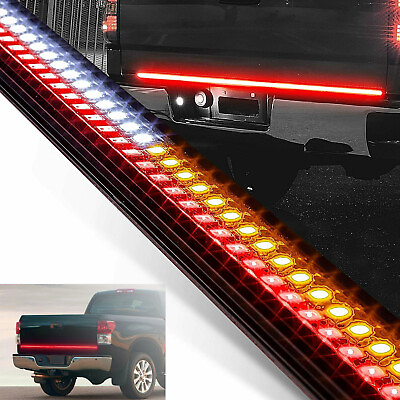 #ad 60quot; LED Strip Tailgate Light Bar Reverse Brake Signal For Chevy Ford Dodge Truck $9.98
