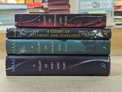 #ad Lot of 4 A Court of Thorns and Roses Books by Sarah J Maas PB amp; HC ACOTAR $324.95