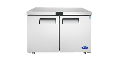 #ad Atosa MGF8407GR 60quot; Two Solid Door Two Section Undercounter Freezer 17.2 cu. ft. $2794.00