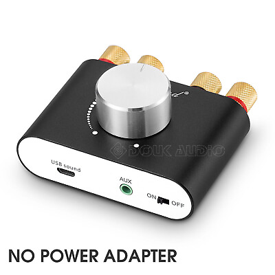 #ad Nobsound Mini Bluetooth 5.0 Digital Power Amplifier Stereo Amp NO POWER ADAPTER $24.99