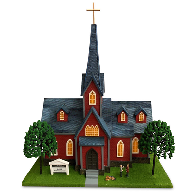 #ad #ad TRINITY CHURCH BUILDING ACCESSORY O GAUGE SCALE LAYOUT $96.53