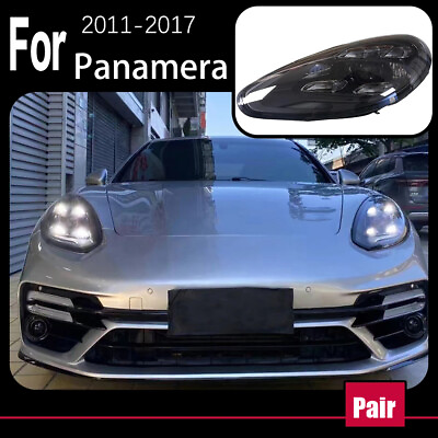 #ad For Porsche Panamera 2011 2017 upgraded Matrix LED Front DRL Headlight Plugamp;play $1380.00