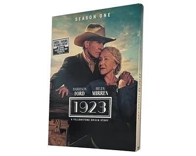 #ad 1923: A Yellowstone Origin Story: Season 1 DVD one 3 Discs NEW $9.99