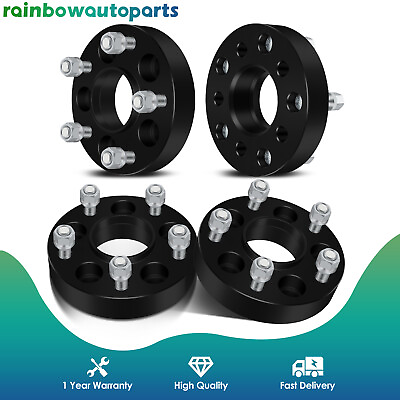#ad 4PC 1.25quot; Hubcentric Wheel Spacers Adapters 5x4.5 to 5x5 For Jeep Wrangler TJ YJ $78.84