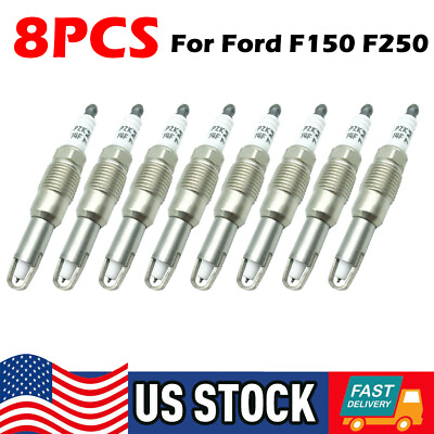 #ad 8Pcs New SP 546 For Ford F150 F250 Motorcraft Platinum Spark Plugs PZK14F SP546 $36.99