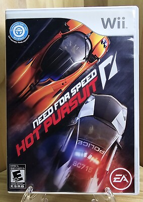 #ad TESTED Need for Speed: Hot Pursuit Nintendo Wii 2010 COMPLETE $10.00