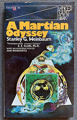 #ad A MARTIAN ODYSSEY by Stanley G Weinbaum 1972 3rd Lancer Paperback Printing $5.83