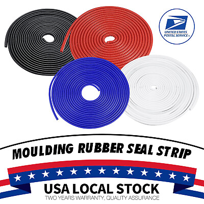 #ad 6M 10M U Shape Rubber Seal FOR Car Door Edge Guard Molding Trim Protectors Strip $10.99