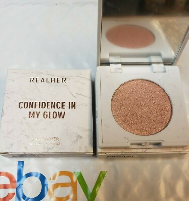 #ad 2X Real Her Confidence In My Glow Highlighter Rose Gold 2.5g NIB Lot of 2 $9.98