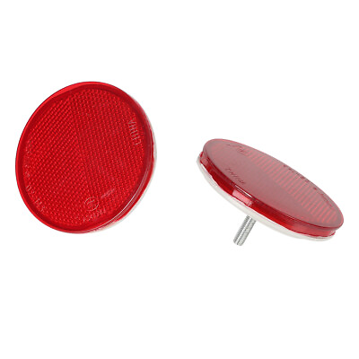 #ad 2PCS Rear LeftRight Bumper Red Reflector Set Kit For 2007 2010 Toyota Corolla $7.10
