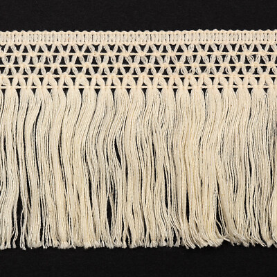 #ad eJoyce 4quot; Vintage Knotted Cotton Fringe by 4 Yards TR 11873 $15.50