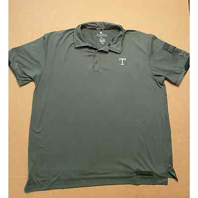 #ad Men#x27;s Colosseum army green Tennessee Volunteers polo size XXL $24.00