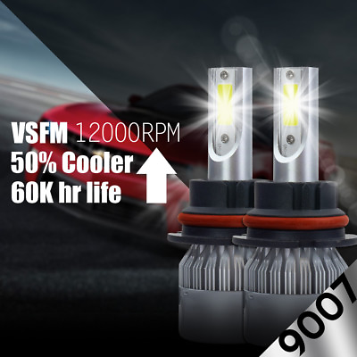 #ad New CREE LED 488W 48800LM 9007 HB5 Headlight Conversion Kit H L Beam Bulbs 6000K $18.62
