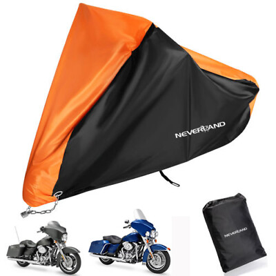 #ad #ad XXXL Waterproof Motorcycle Cover For Harley Davidson Road Street Glide Touring $21.99