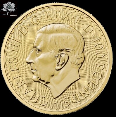 #ad 2023 Great Britain 1 oz Gold Britannia BU King Charles III $2875.00