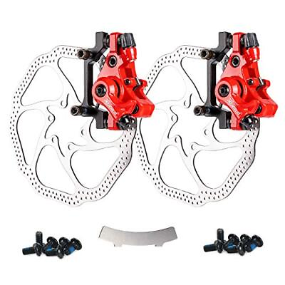 #ad Bike Disc Brake Kit Including Front and Rear Caliper 160mm Rotor Mechanic ... $42.95