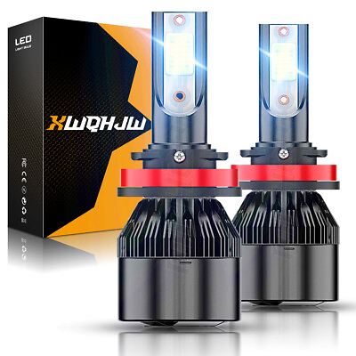 #ad Mini H11 LED Headlight Kit H9 H8 35 W 5500 LM High Low Beam Bulb HID Fog Light $12.99