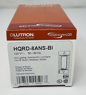 #ad Brand New In Box Lutron Homeworks QS HQRD 8ANS BI $129.99