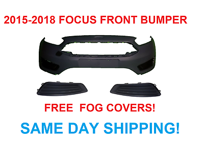 #ad Primered Bumper Cover Assembly Front Ford Focus 2015 2016 2017 2018 2019 $189.00