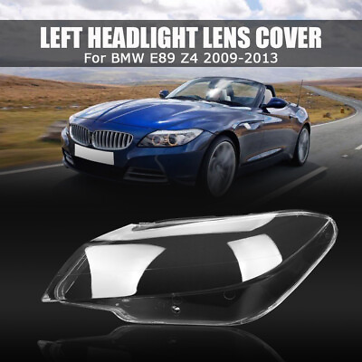 #ad Clear Left Side Headlight Headlamp Plastic Lens Cover For BMW E89 Z4 2009 2013 $47.49