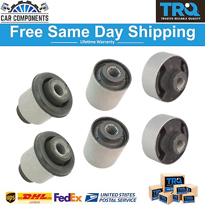 #ad TRQ Front Lower Control Arm Inner amp; Outer Bushing Kit For 2003 2008 Acura Honda $52.95