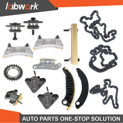 #ad Labwork Timing Chain Kit For 07 15 Cadillac Buick Chevy Saturn Pontiac 3.6L 3.0L $70.99