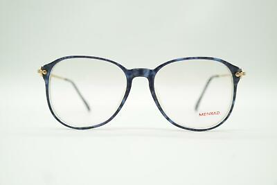 #ad Vintage Menrad 259 921 Blue Gold Oval Glasses Frames Eyeglasses NOS $34.19