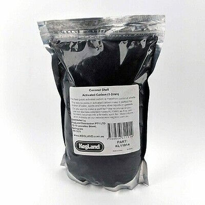 Activated Carbon 500g 1.1 lbs removes impurities for super clean spirits $11.00
