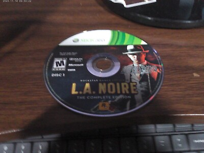 #ad L.A. Noire Complete Edition Microsoft Xbox 360 2011 Disc 1 Only $0.99